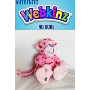 Webkinz Love Monkey 💕 Plushie No Code